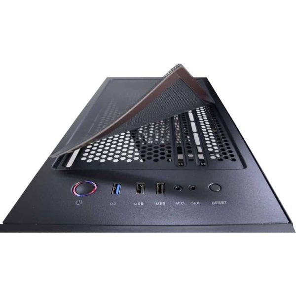 Inter-Tech C-303 Mirror Full Tower Zwart (88881328)