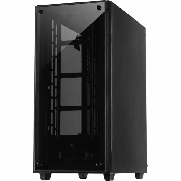 Inter-Tech C-303 Mirror Full Tower Zwart (88881328)