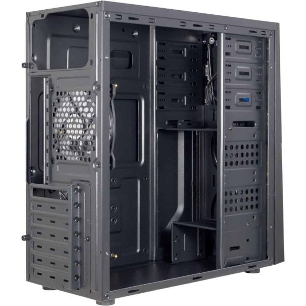 Inter-Tech B-02 RGB Tower Zwart (88881330)