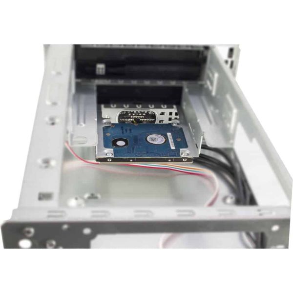 Inter-Tech MI-008 ITX Zwart (88881332)