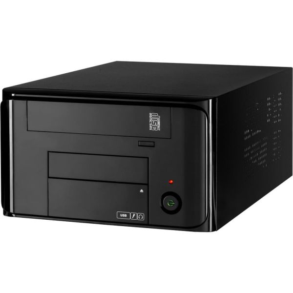 Inter-Tech MI-008 ITX Zwart (88881332)