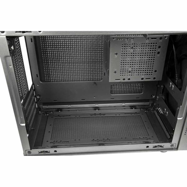 Inter-Tech IM-1 POCKET Micro Tower Zwart (88881344)