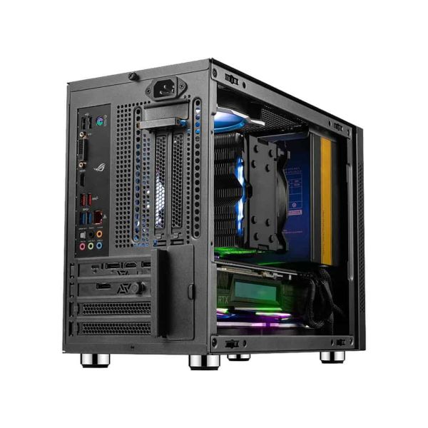 Inter-Tech IM-1 POCKET Micro Tower Zwart (88881344)