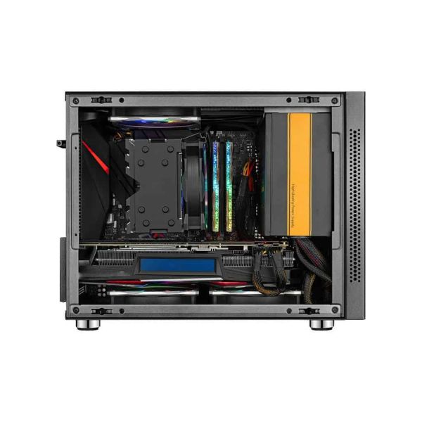 Inter-Tech IM-1 POCKET Micro Tower Zwart (88881344)