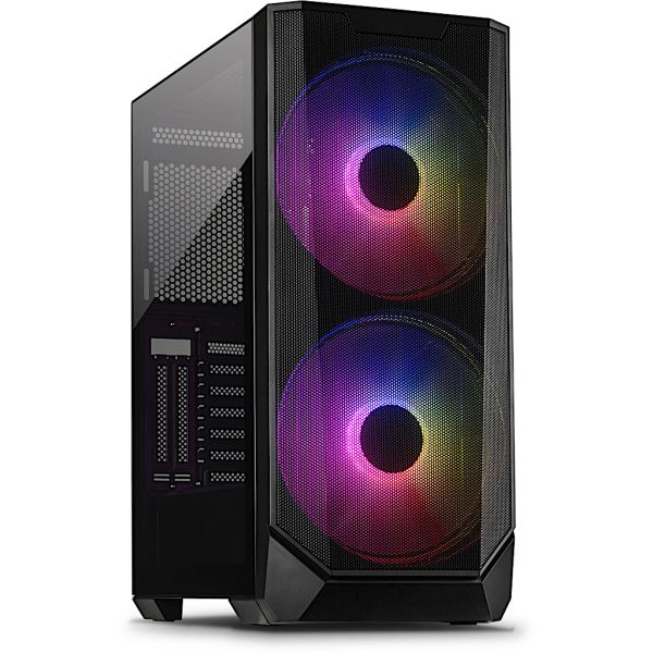Inter Tech IT-3503 Airstream ARGB Sync Glass Case (88881353)