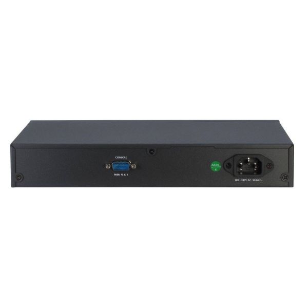 Inter-Tech ST3310 Managed Fast Ethernet (10/100) Zwart, Grijs (88883031)