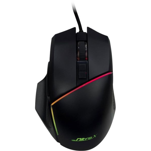 Inter-Tech GT-100 RGB muis Rechtshandig USB Type-A Optisch 6400 DPI (88884111)