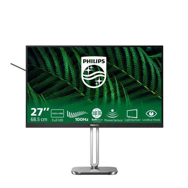 Philips 5000 series 27B2G5200/00 computer monitor 68,6 cm (27") 1920 x 1080 Pixels Full HD LCD Antraciet (27B2G5200/00)