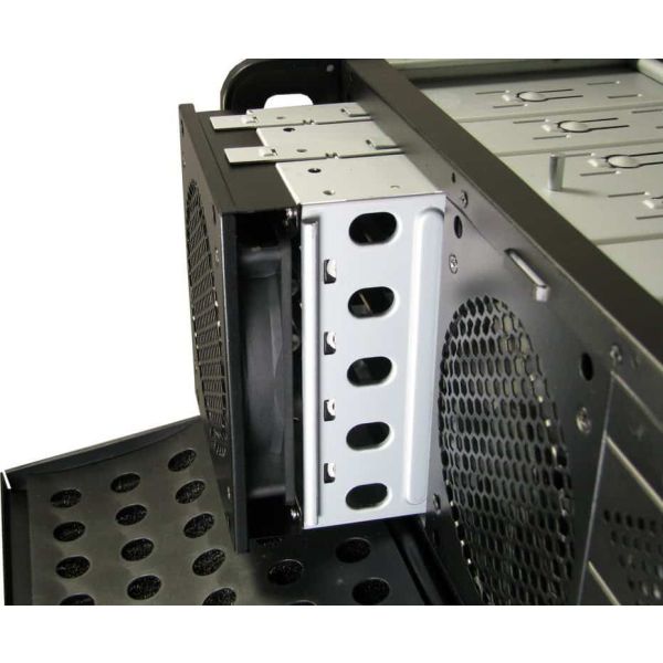 Inter-Tech IPC 4U-4129L Rack Metallic, Zilver (88887007)