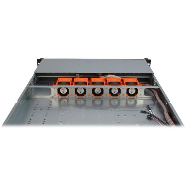 Inter-Tech 1U-10265 Rack Zwart (88887102)