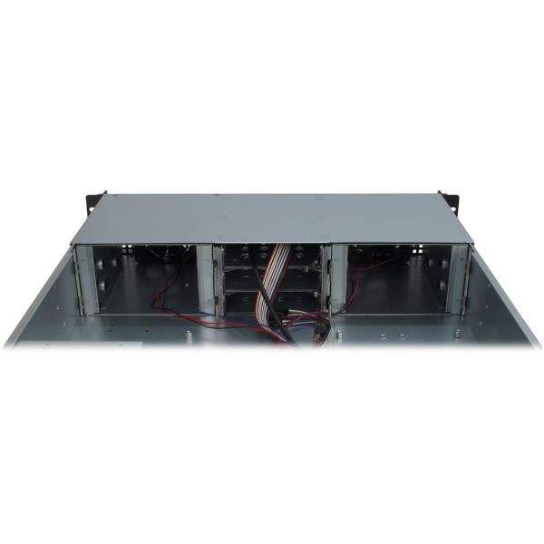 Inter-Tech 2U-20240 Rack Zwart (88887103)