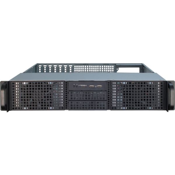 Inter-Tech IPC 2U-20248 Rack Zwart (88887104)