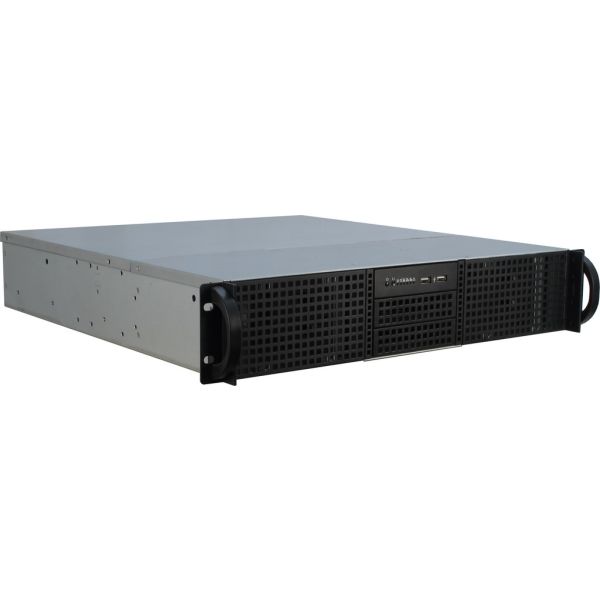 Inter-Tech IPC 2U-20248 Rack Zwart (88887104)
