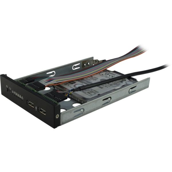 Inter-Tech IPC 2U-20248 Rack Zwart (88887104)