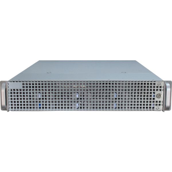 Inter-Tech IPC 2U-2408 Rack Zwart, Roestvrijstaal (88887117)