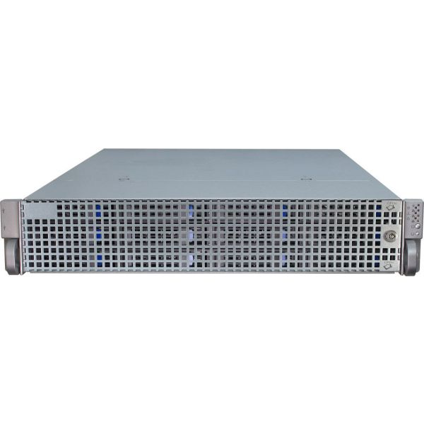 Inter-Tech IPC 2U-2412 Rack Zwart, Zilver (88887118)