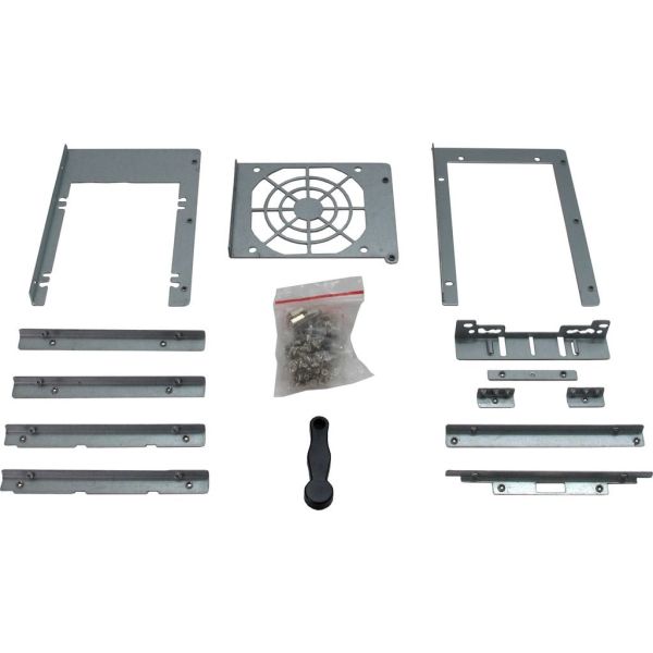 Inter-Tech 4U-4416L Rack Zwart, Zilver (88887120)