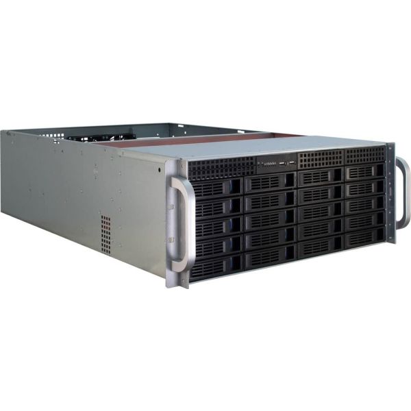 Inter-Tech IPC 4U-4420 Rack Blauw, Roestvrijstaal (88887121)
