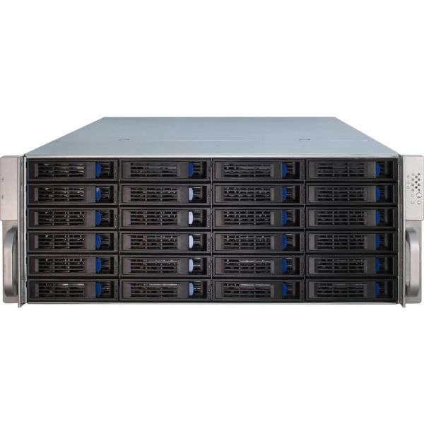 Inter-Tech 4U-4424 Rack Zwart, Zilver (88887122)