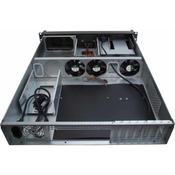 Inter-Tech IPC 2U-2098-SL Rack Zwart (88887127)