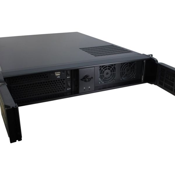 Inter-Tech IPC 2U-2098-SL Rack Zwart (88887127)