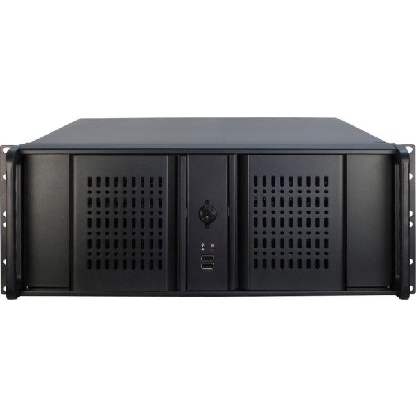 Inter-Tech 4U-4098-S Rack Zwart (88887177)