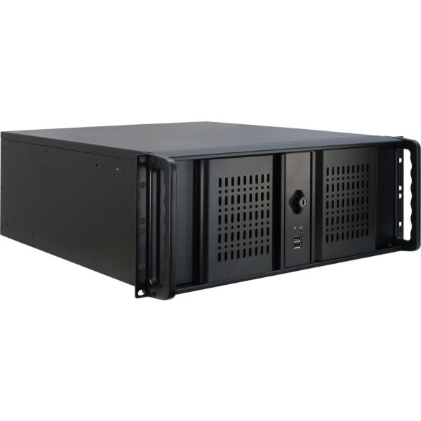 Inter-Tech 4U-4098-S Rack Zwart (88887177) Inter-Tech 4U-4098-S Rack Zwart (88887177)