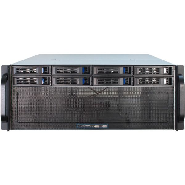 Inter-Tech 4U-4408 Rack Zwart, Zilver (88887191)