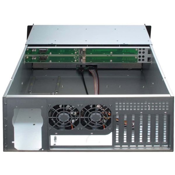 Inter-Tech 4U-4408 Rack Zwart, Zilver (88887191)