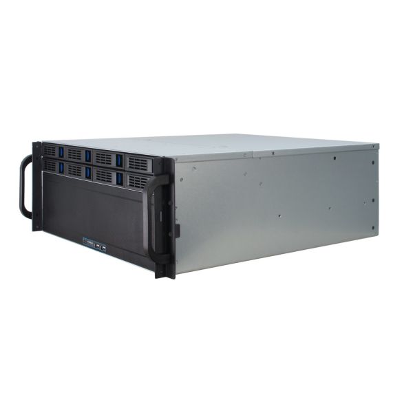Inter-Tech 4U-4408 Rack Zwart, Zilver (88887191)