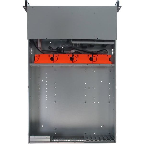 Inter-Tech IPC 2U-2406 Rack Zwart, Zilver (88887196)