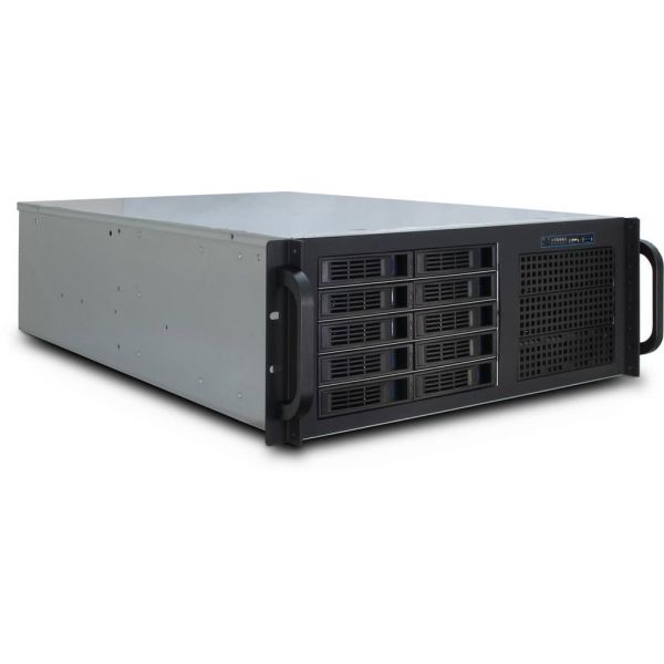 Inter-Tech IPC 4U-4410 Rack Zwart (88887203)