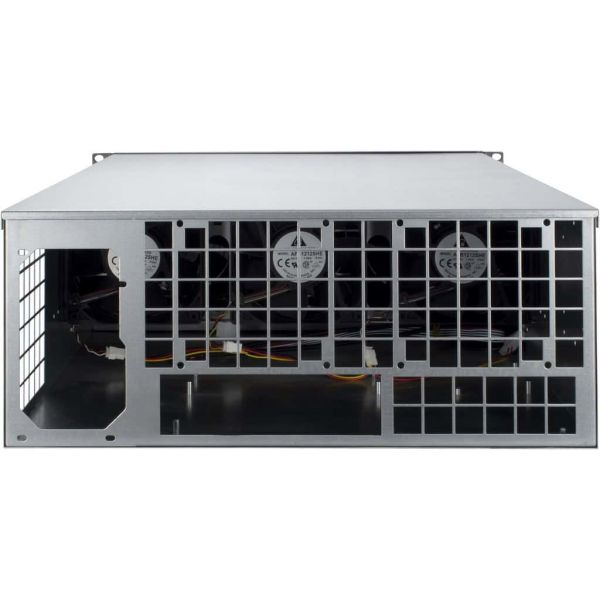 Inter-Tech 88887236 computerbehuizing Rack Zwart, Grijs (88887236)
