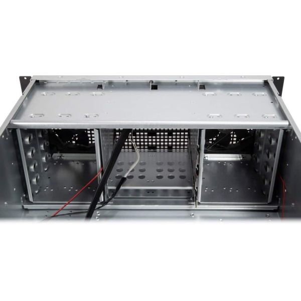 Inter-Tech 4U 40255 Rack Zwart, Grijs (88887304)