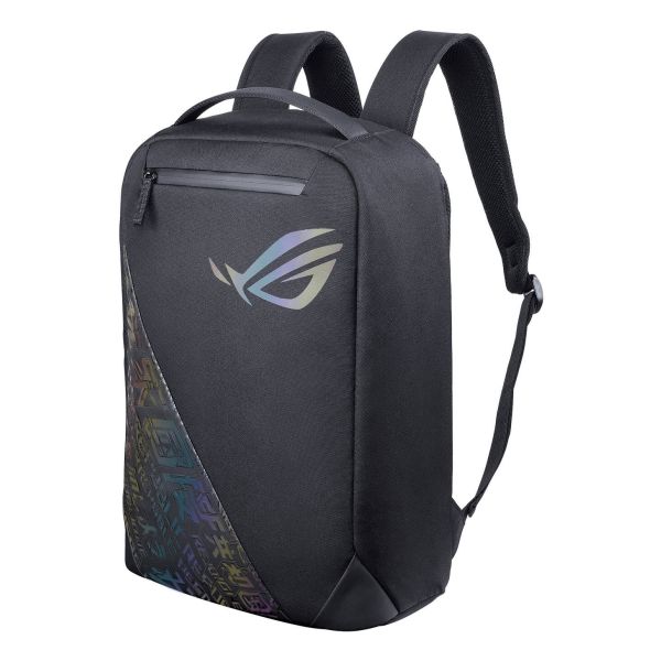 ASUS ROG Backpack BP1501G Holographic Edition 43,2 cm (17") Rugzak Zwart, Grijs (90XB04ZN-BBP030)