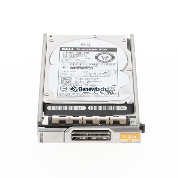 Dell 1.2TB 10K 2.5 SAS 12G Hard Drive (400-BPRC-RFB)