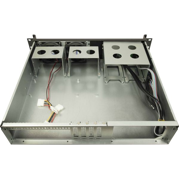 Inter-Tech 2U-K-240L Rack Zwart (88887331)