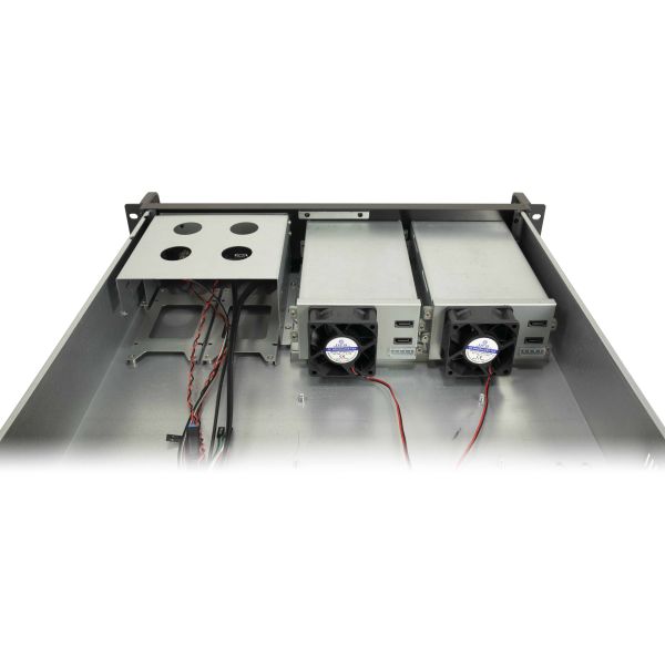 Inter-Tech 2U-2504 Rack Zwart (88887334)