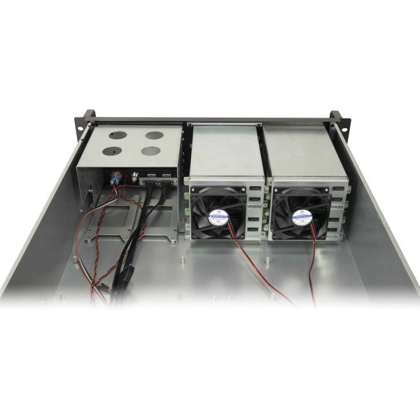 Inter-Tech 3U-3508 Rack Zwart (88887335)