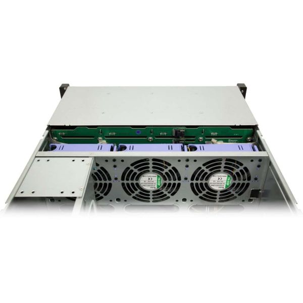 Inter-Tech 4U-4724 HDD-behuizing Grijs 2.5/3.5 (88887354)