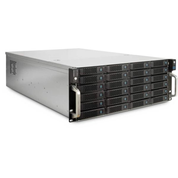 Inter-Tech 4U-4724 HDD-behuizing Grijs 2.5/3.5 (88887354)
