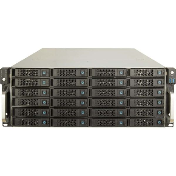 Inter-Tech 4U-4724 HDD-behuizing Grijs 2.5/3.5 (88887354)