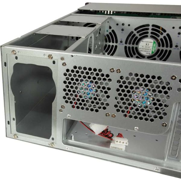 Inter-Tech 4U-4724 HDD-behuizing Grijs 2.5/3.5 (88887354)