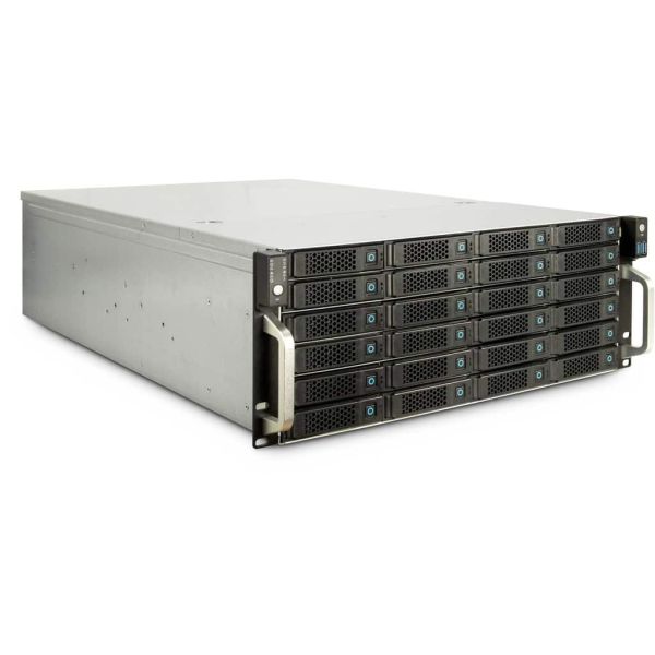 Inter-Tech 4U-4736 HDD-behuizing Zwart, Grijs 2.5/3.5 (88887355)