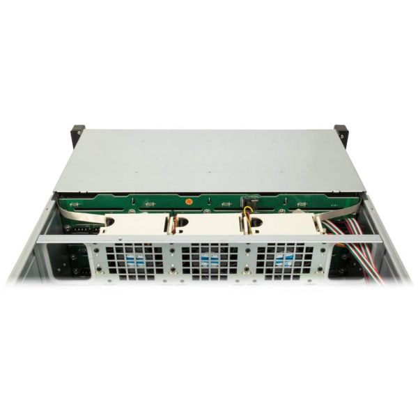 Inter-Tech 4U-4736 HDD-behuizing Zwart, Grijs 2.5/3.5 (88887355)