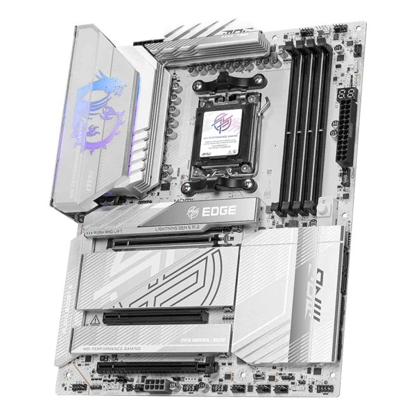 MSI MPG X870E EDGE TI WIFI moederbord AMD X870E Socket AM5 ATX (7E59-002R)