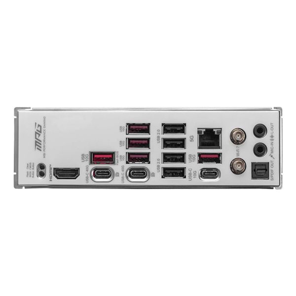 MSI MPG X870E EDGE TI WIFI moederbord AMD X870E Socket AM5 ATX (7E59-002R)