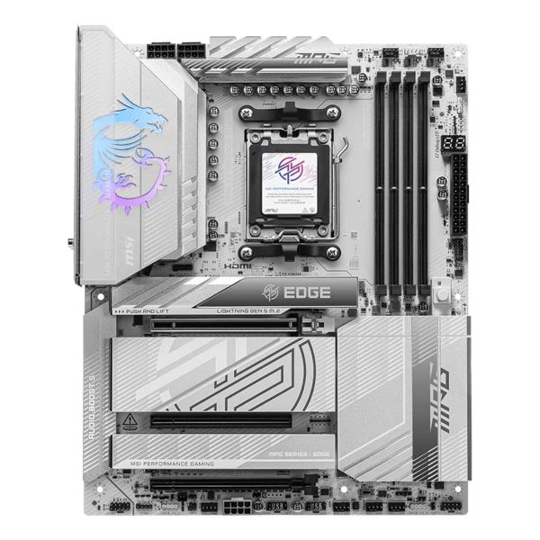 MSI MPG X870E EDGE TI WIFI moederbord AMD X870E Socket AM5 ATX (7E59-002R)