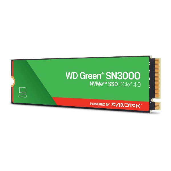 Sandisk WD Green SN3000 2TB NVMe M.2 PCIe Gen4 (WDS200T4G0E-00CPS0)