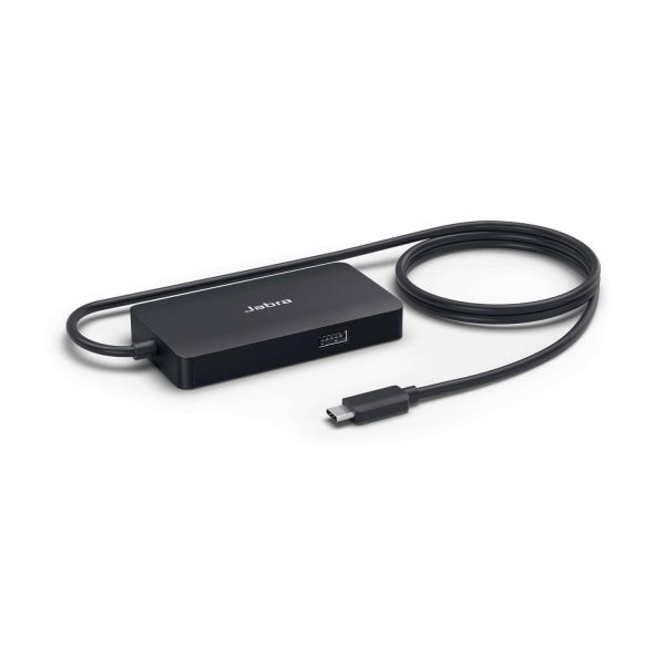 Jabra 14207-58 interface hub USB 3.2 Gen 1 (3.1 Gen 1) Type-C Zwart (14207-58) Jabra 14207-58 interface hub USB 3.2 Gen 1 (3.1 Gen 1) Type-C Zwart (14207-58)